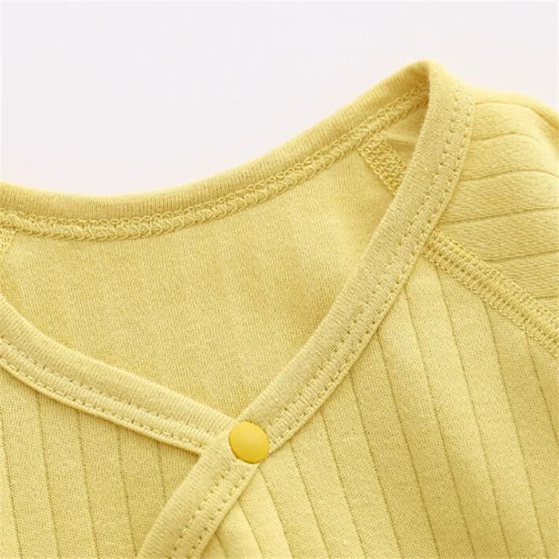 Little Angel Ribbed Baby Romper