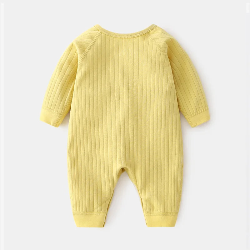 Little Angel Ribbed Baby Romper