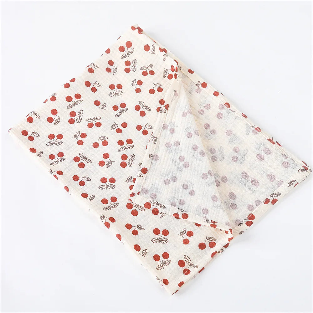 Baby Bloom Cotton Muslin Swaddle
