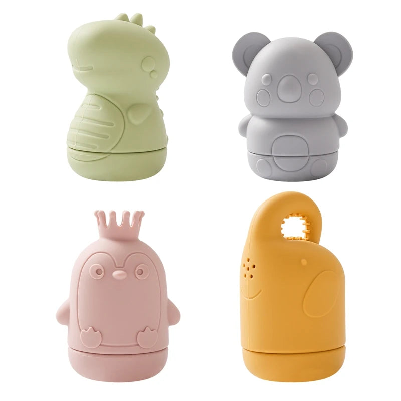 Pebble Pals Silicone Bath Sprinklers