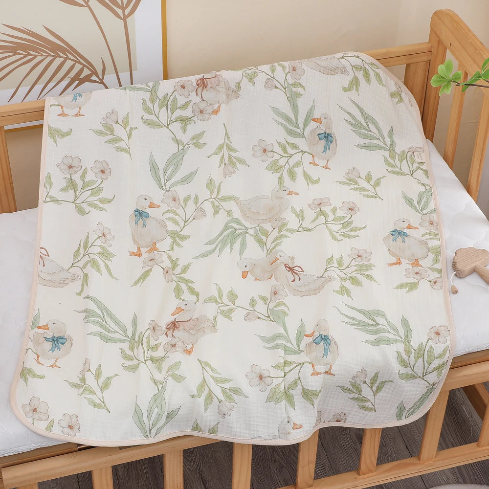 Willow Cotton Gauze Baby Blanket