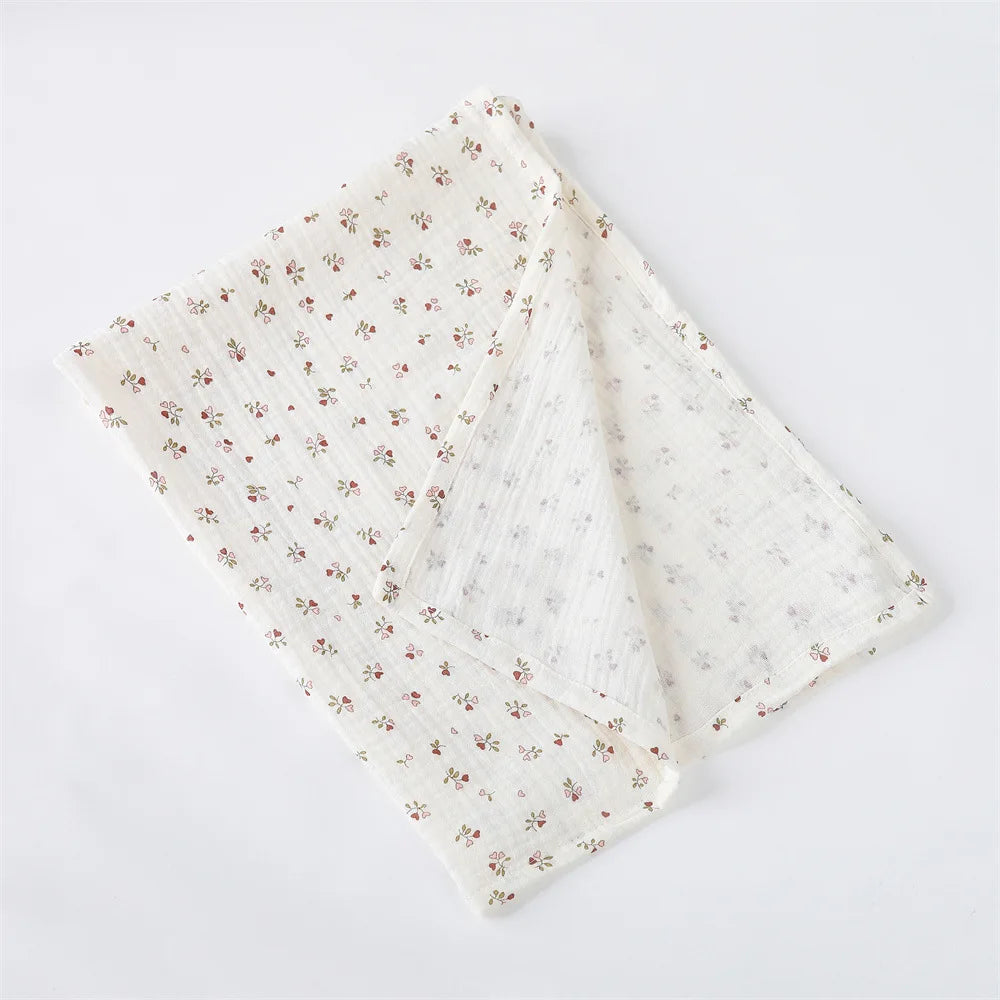 Baby Bloom Cotton Muslin Swaddle