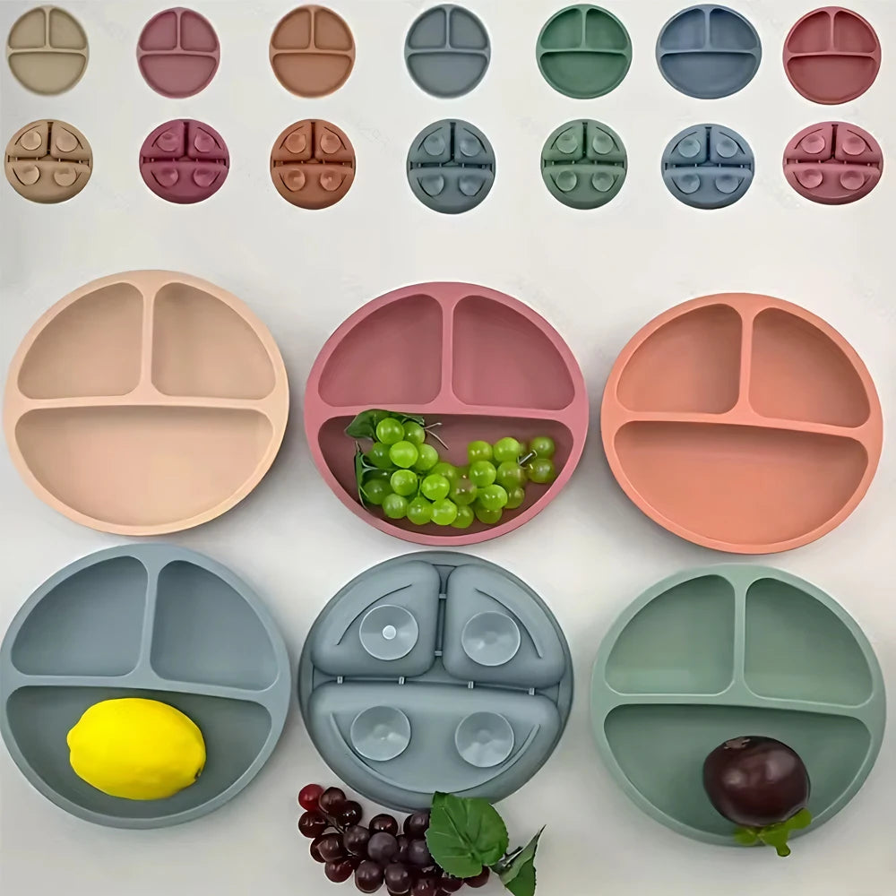 Little Bites Silicone Suction Plate
