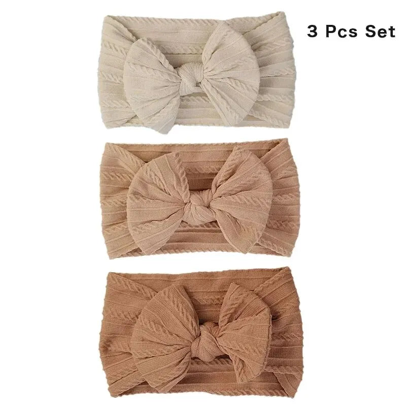 Little Bow Headband Trio