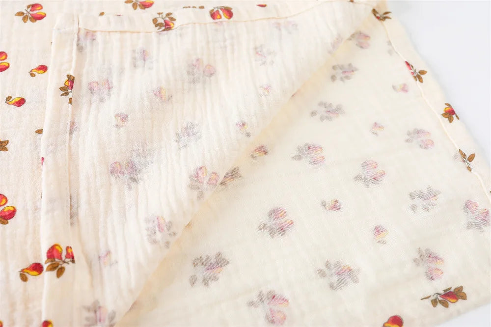 Baby Bloom Cotton Muslin Swaddle