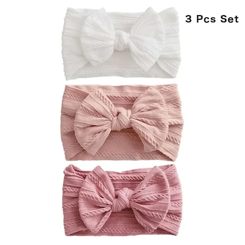 Little Bow Headband Trio