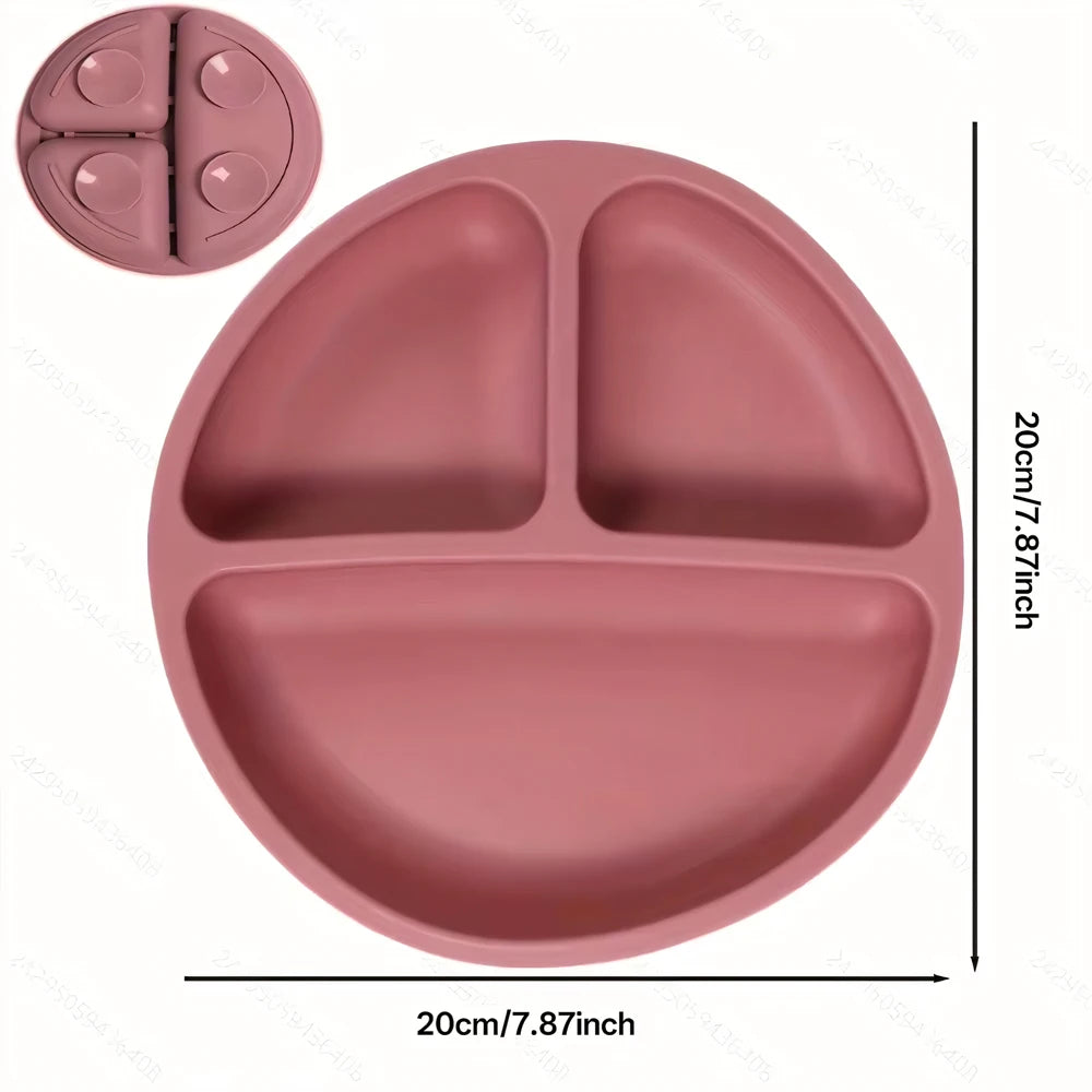 Little Bites Silicone Suction Plate