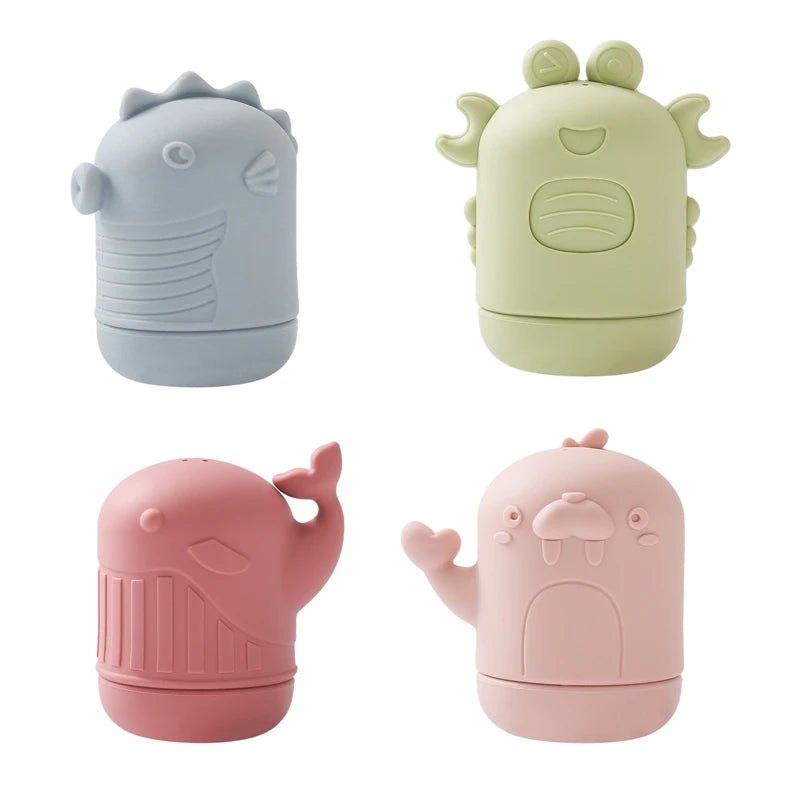 Pebble Pals Silicone Bath Sprinklers