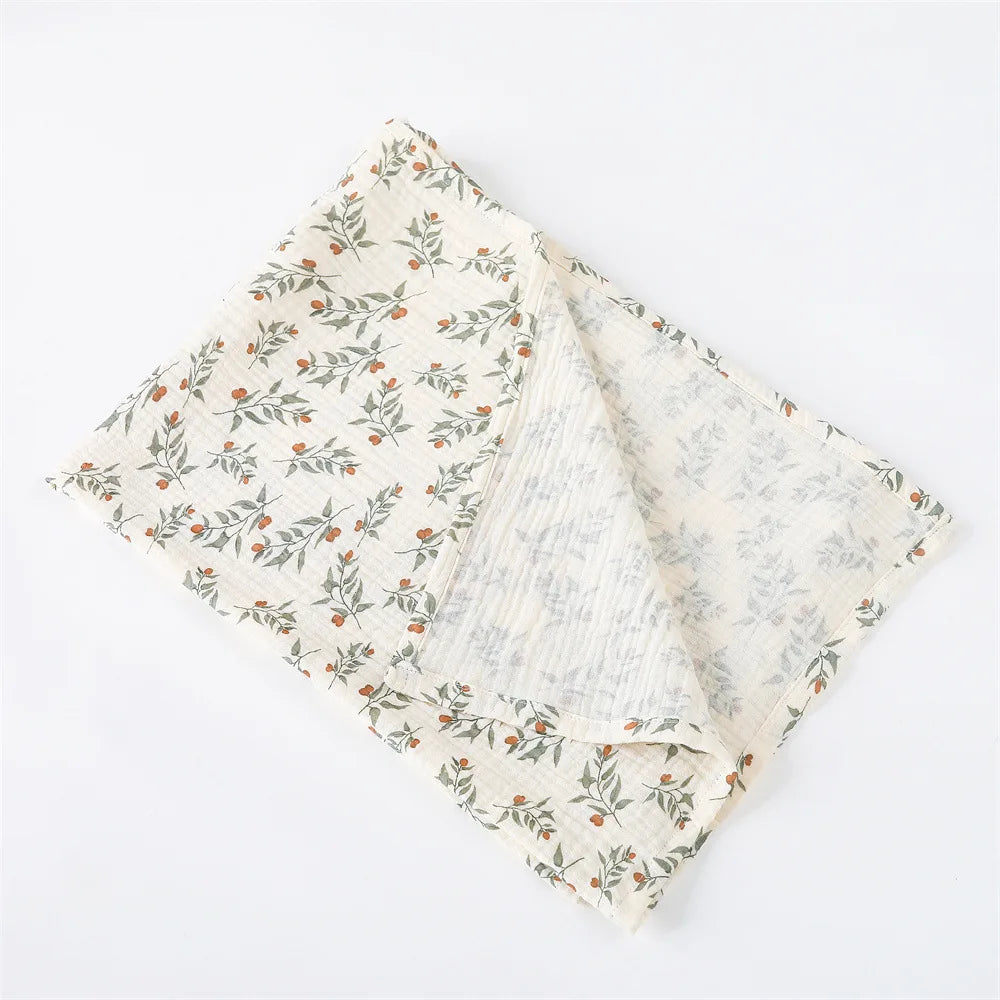 Baby Bloom Cotton Muslin Swaddle